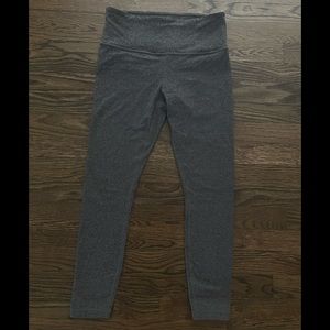 Small Athleta full length heather grey leggings